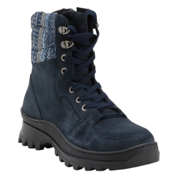 ERIC MICHAEL Made In Portugal Suede Carissa Waterproof Booties - Picture 1 of 3